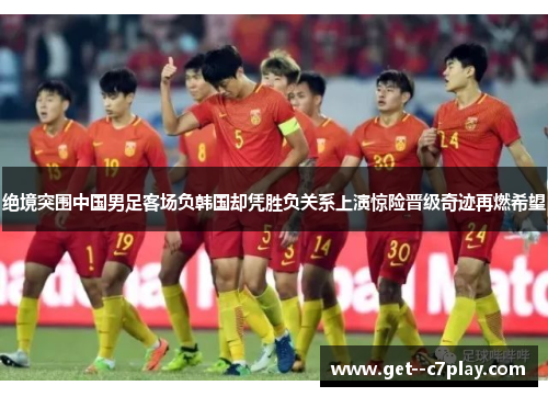 绝境突围中国男足客场负韩国却凭胜负关系上演惊险晋级奇迹再燃希望 绝境突围中国男足客场负韩国却凭胜负关系上演惊险晋级奇迹再燃希望